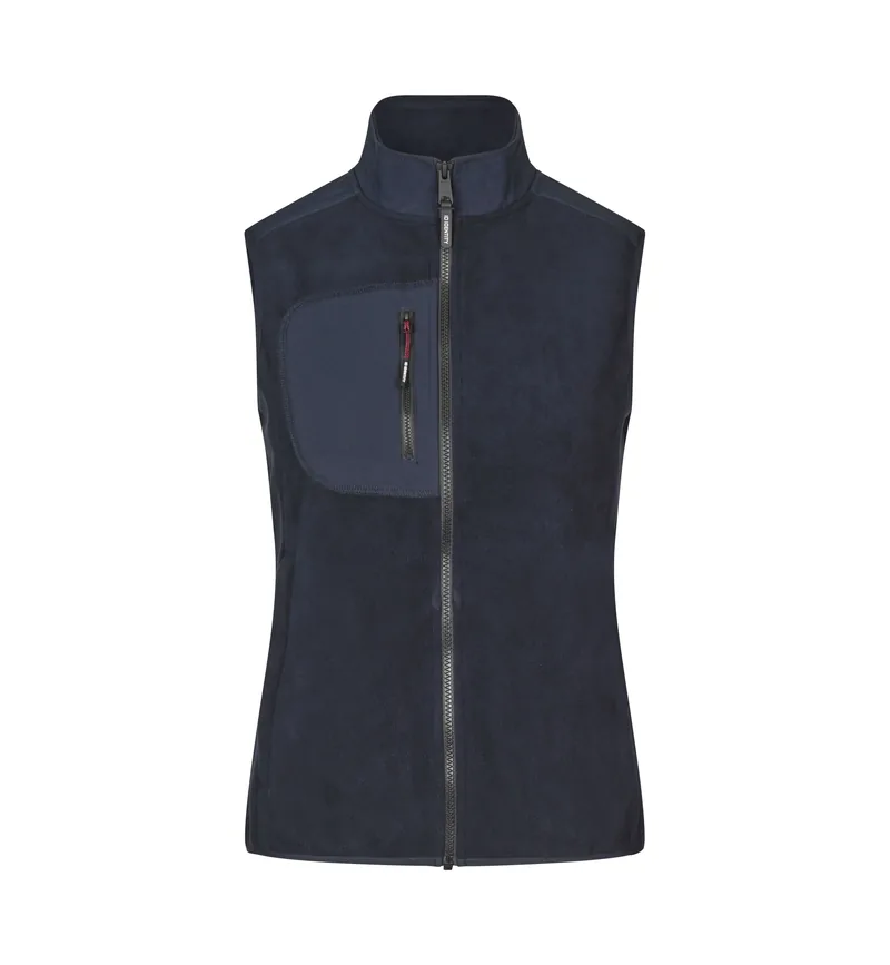 No. 0747 Bonded fleece vest | women